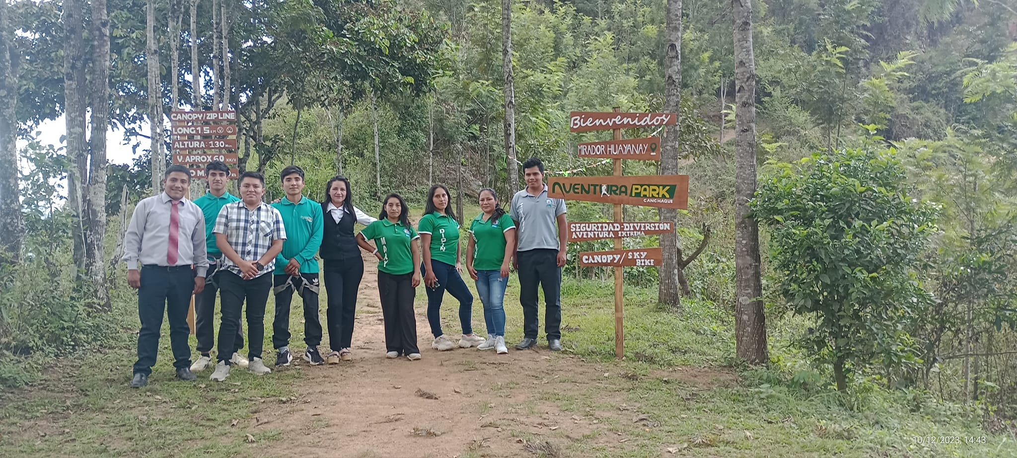 Pasantía a Aventura Park